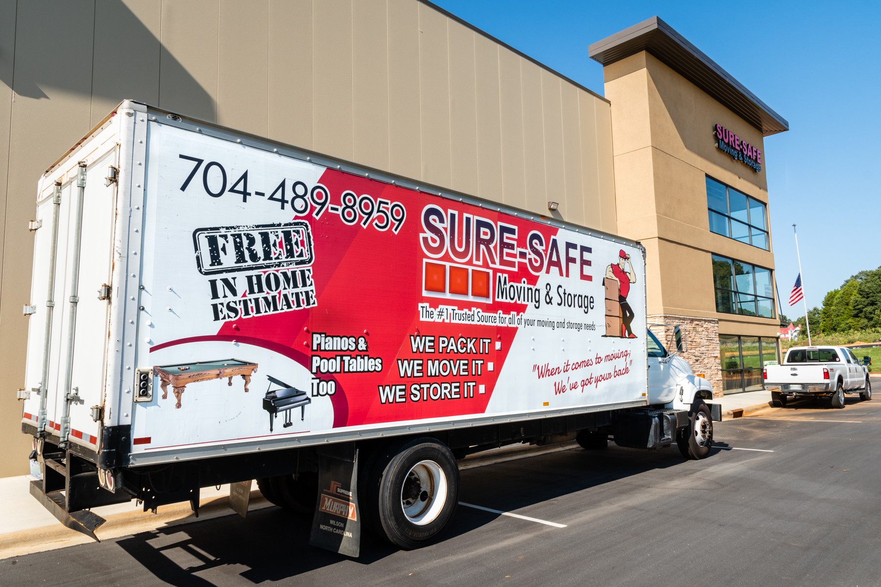 Sure-Safe Moving and Storage van